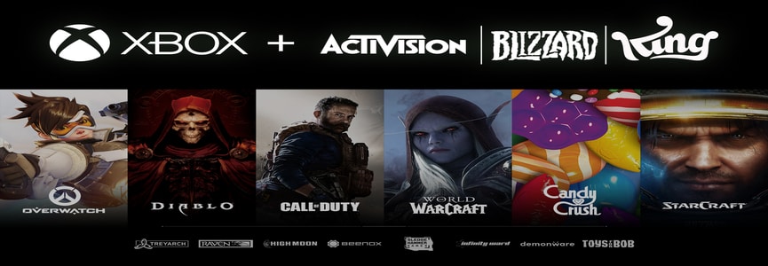 Microsoft Xbox kupuje Activision Blizzard